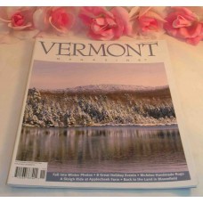 Vermont Magazine 2008 November December Winter Photos McAdoo Rugs Sleigh Ride